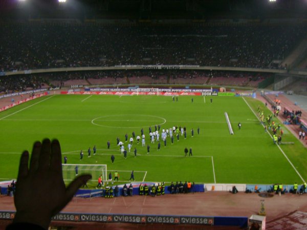 Ingresso in campo delle squadre